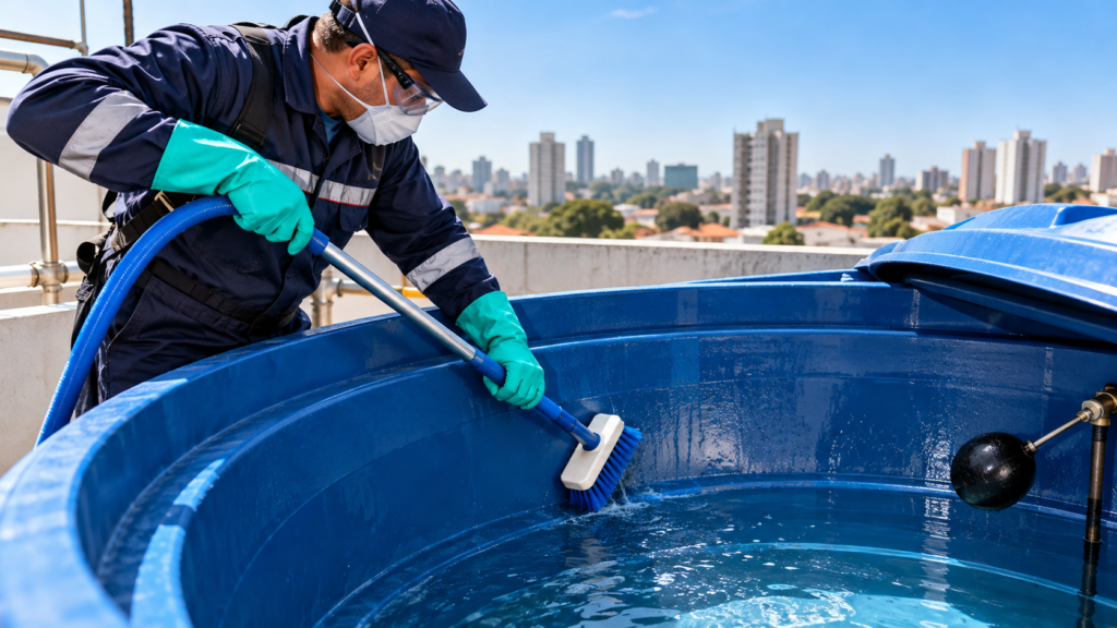 Foto de Higienização de Caixas d’Água em Moema